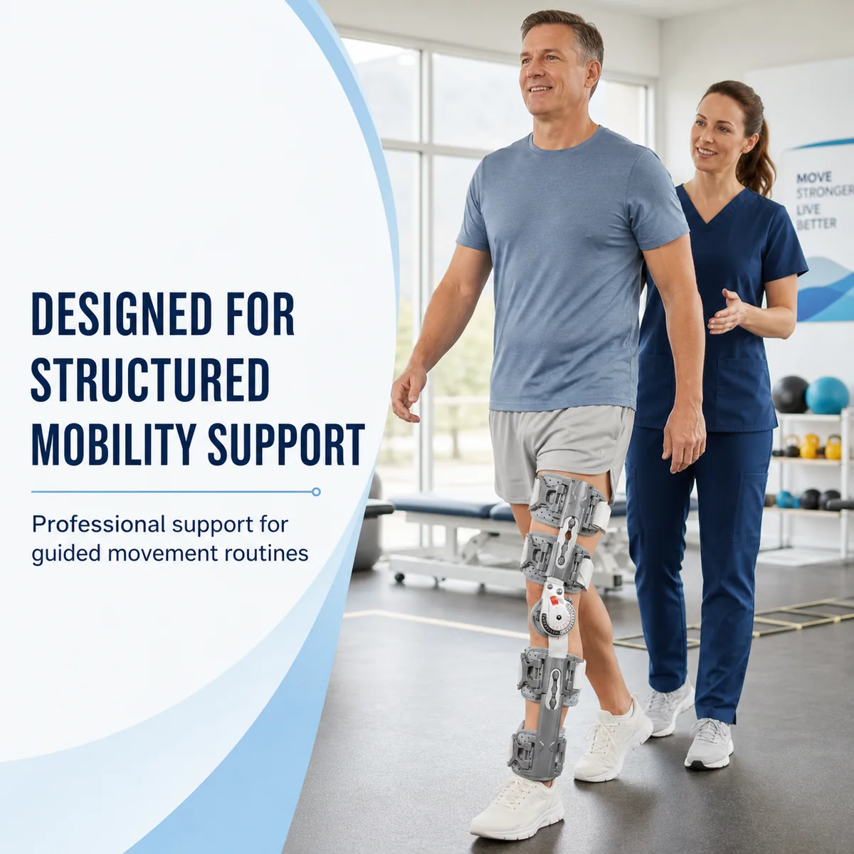 AULEXMED Knee Support Brace Model 42008 — product detail