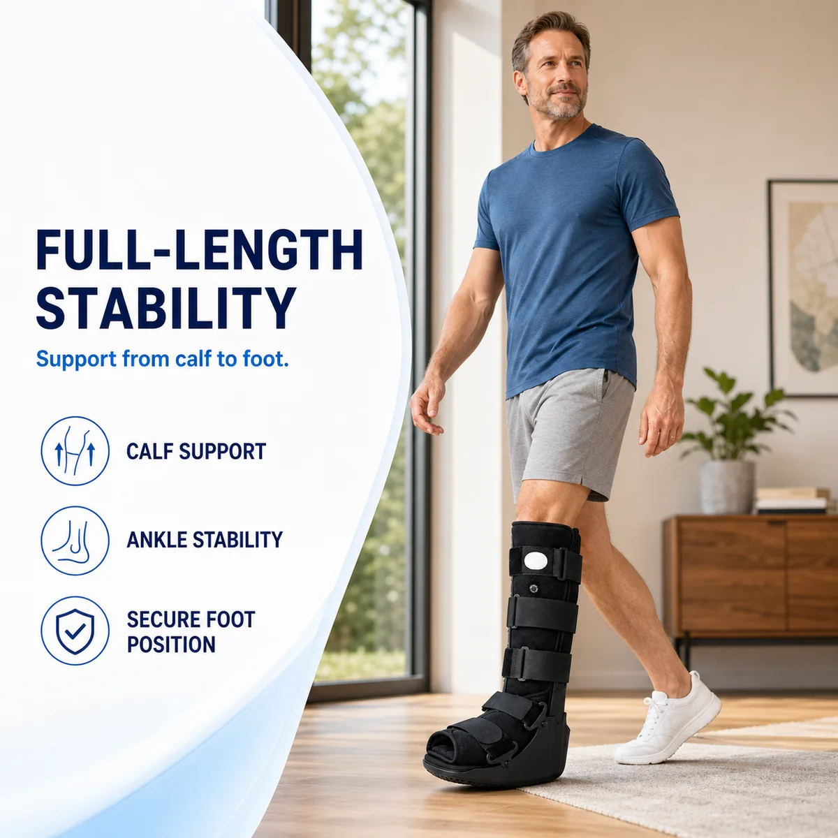 AULEXMED Walking Boot Model 52036 — product detail
