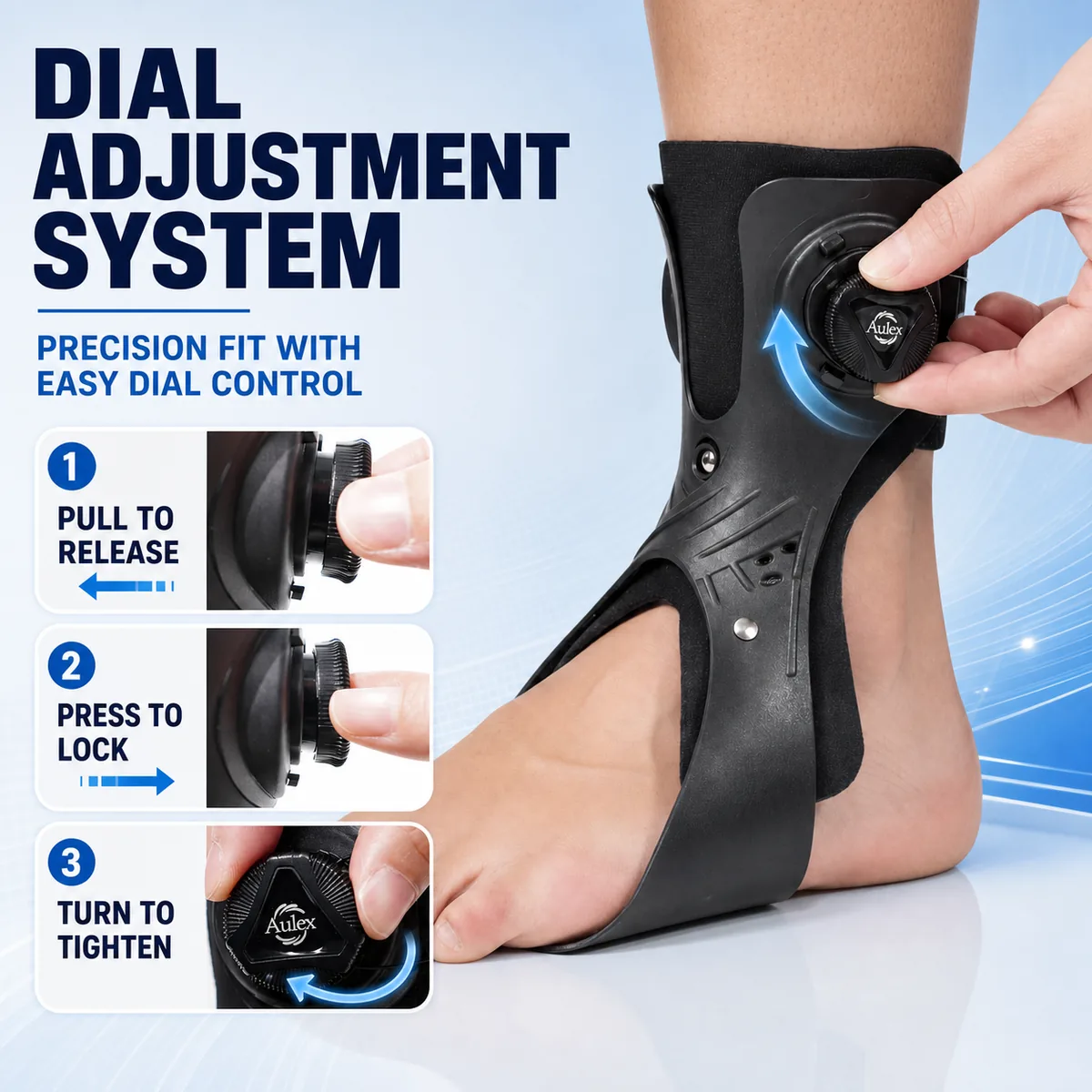AULEXMED Daily Support Brace Model 60241 — product detail
