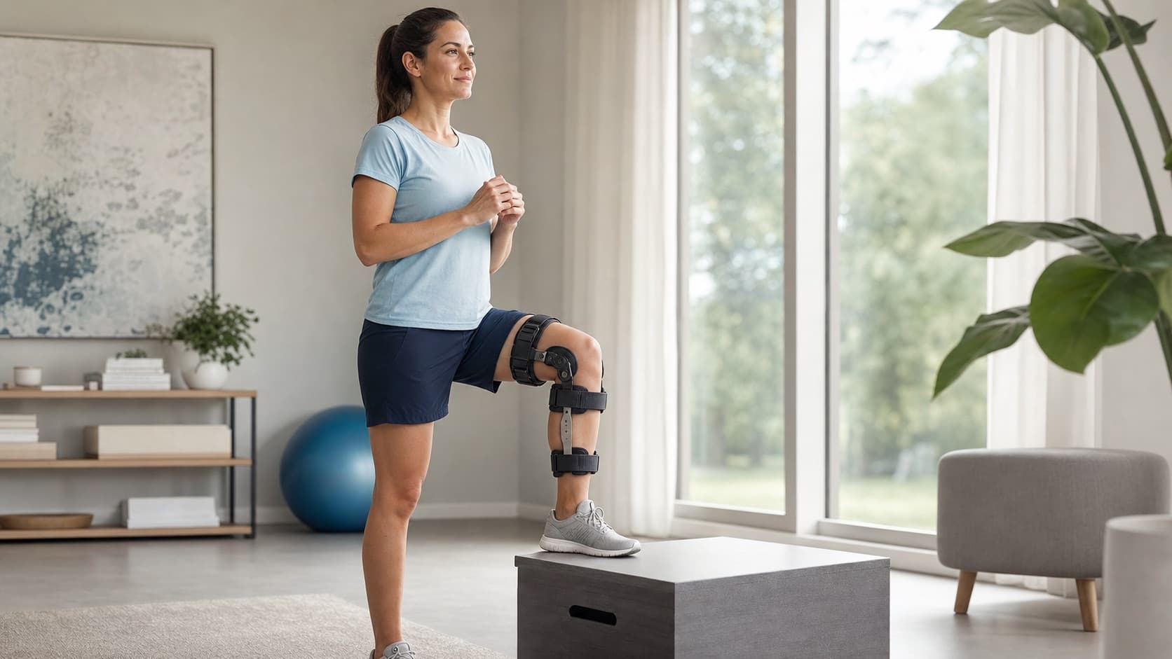 AULEXMED support during a daily fitting routine