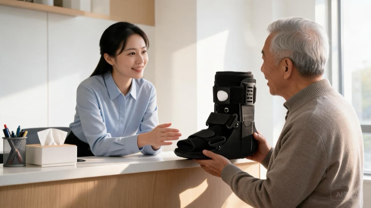 AULEXMED product support helping a customer find clear guidance